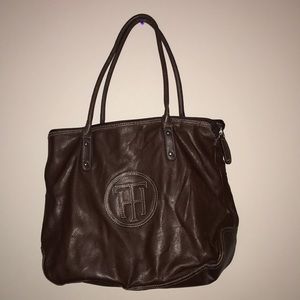Tommy Hilfiger Leather Tote Bag